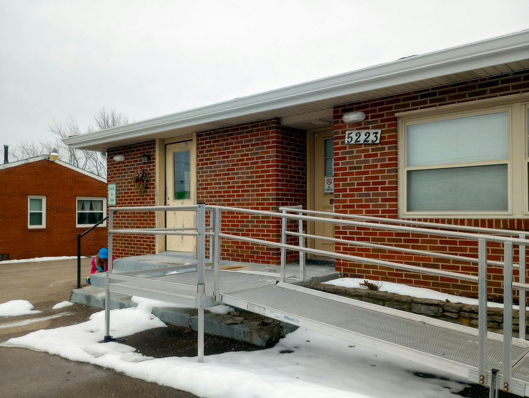 Oxford's first winter house is located on College Corner Pike.