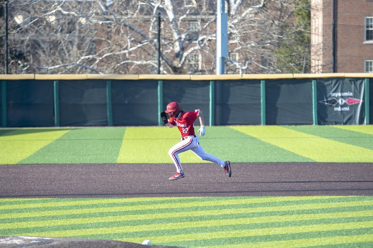 Miami earned its first series sweep of the season, beating Eastern Michigan four times in four games.