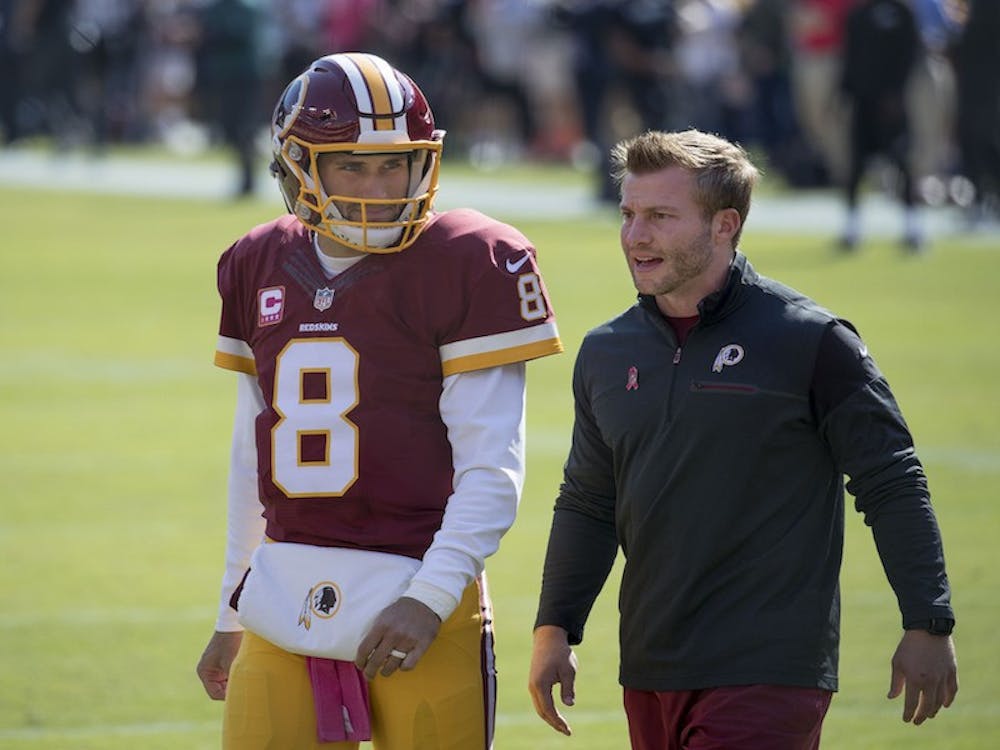 Miami alum Sean McVay (pictured, right) will be making his second Super Bowl appearance.