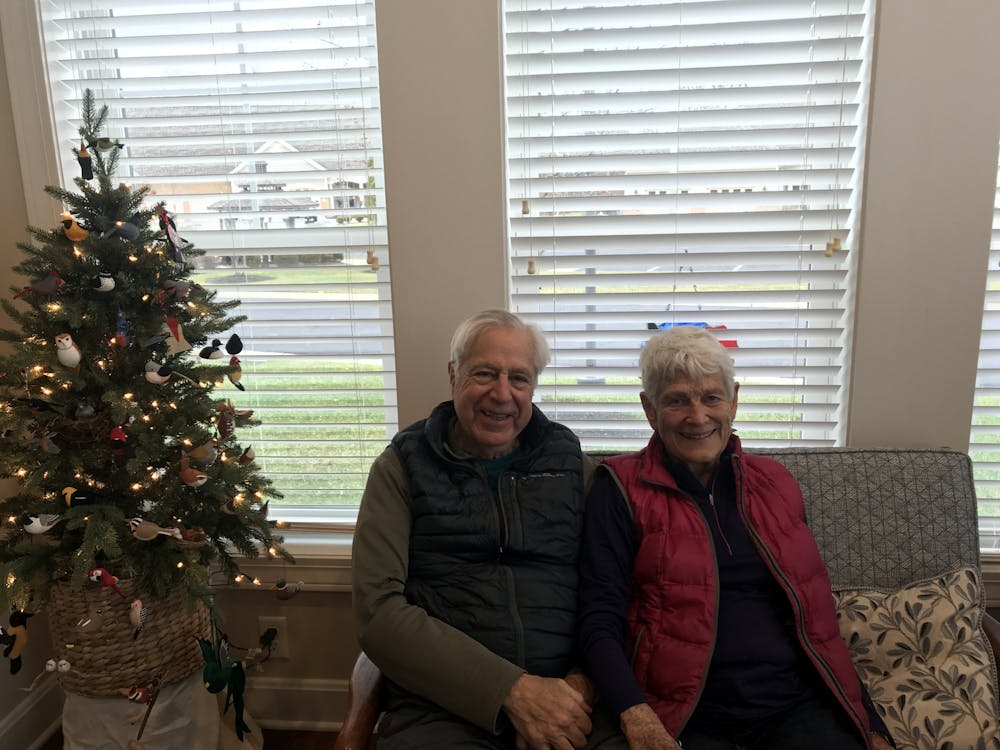 Hardy and Barbara Eshbaugh sit in their quiet home in Oxford that they've lived in less than a year, despite living in the city for almost 60 years. 