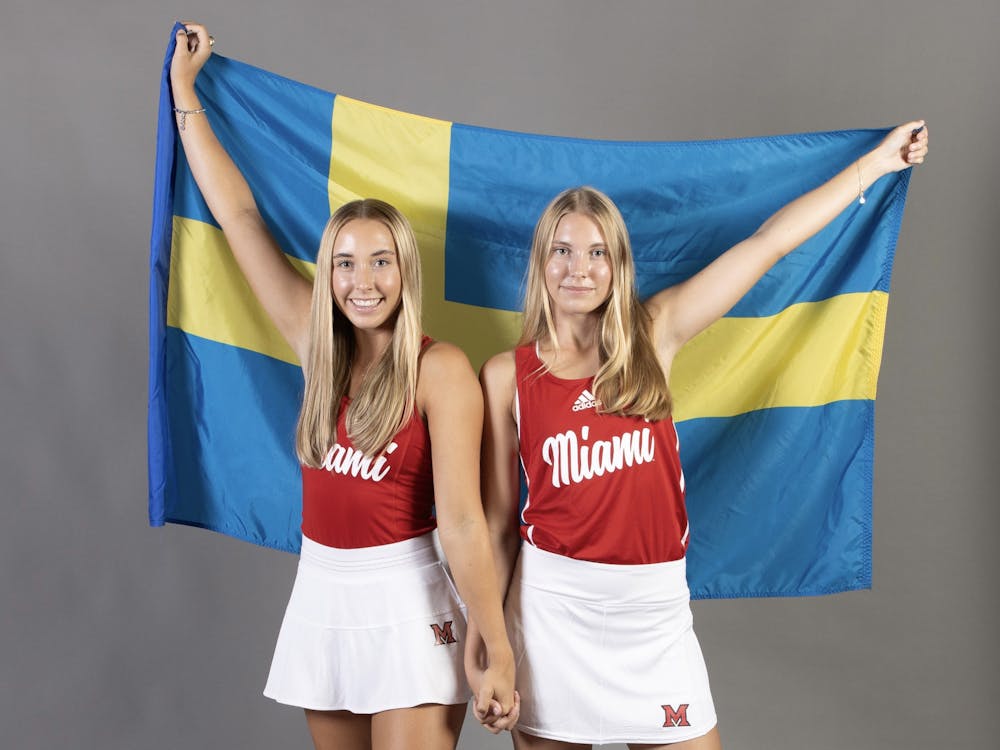 The Valentinsson sisters bring substantial talent to the Miami tennis team