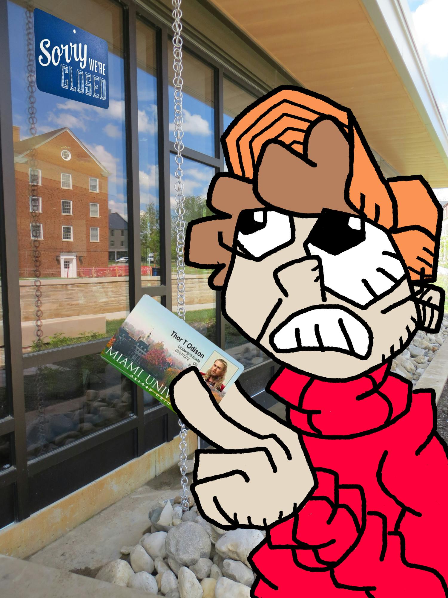 Bell Tower Commons and other dining locations at Miami University will remain closed indefinitely this semester.