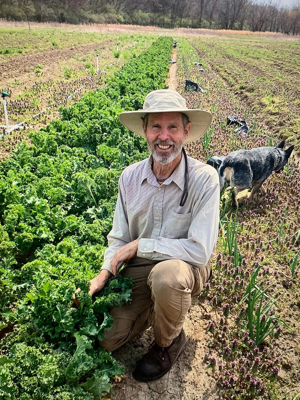 Griffin pictured working on the farm, where worked since 2016 before the cotract termination. Photo provided by Fiona Lawler