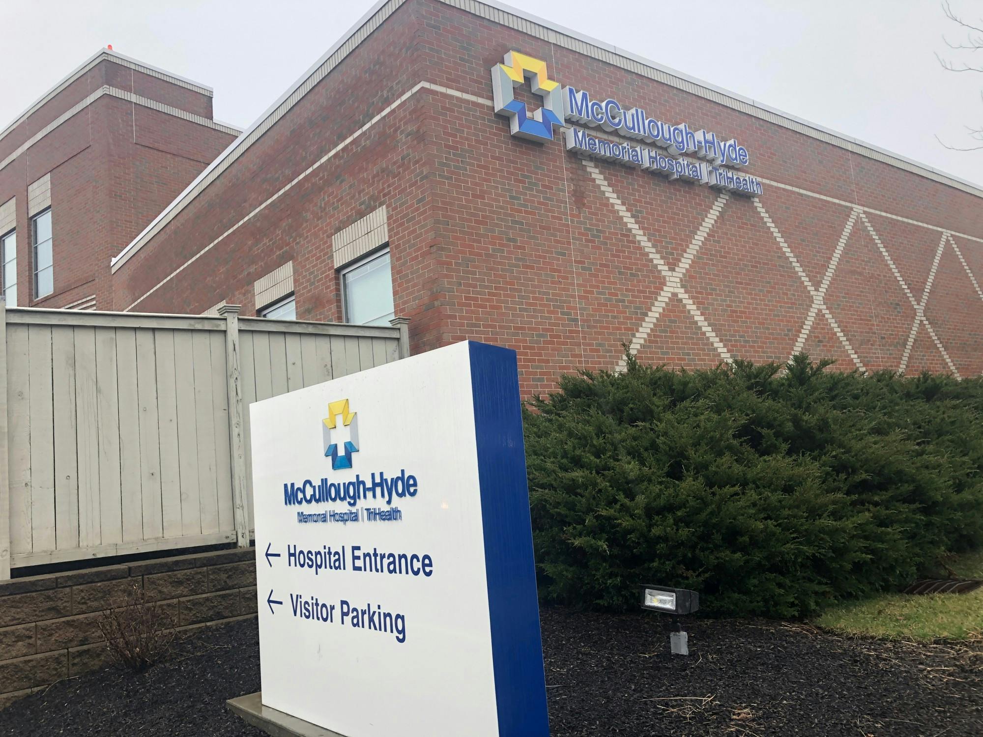 Two of McCullough-Hyde&#x27;s ICU beds are currently occupied.