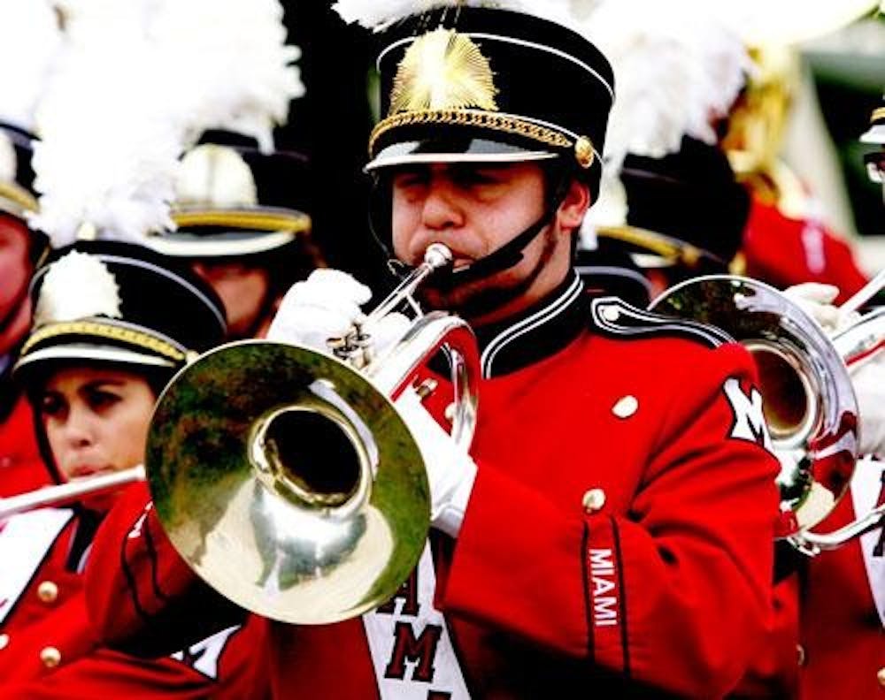 Miami’s marching band is preparing to march in the Macy’s Thanksgiving Day Parade. The band will be marching directly in front of Santa Claus during the nationally televised event.  Miami’s band was chosen for its “quality and commitment to excellence.”