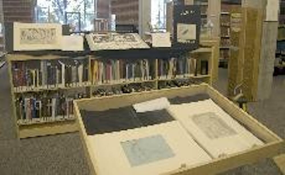 "Artists Respond to War" in the Wertz Art and Architecture Library includes 42 studies by Picasso as well as other pieces by more modern artists.   --Mihr Devare/The Miami Student