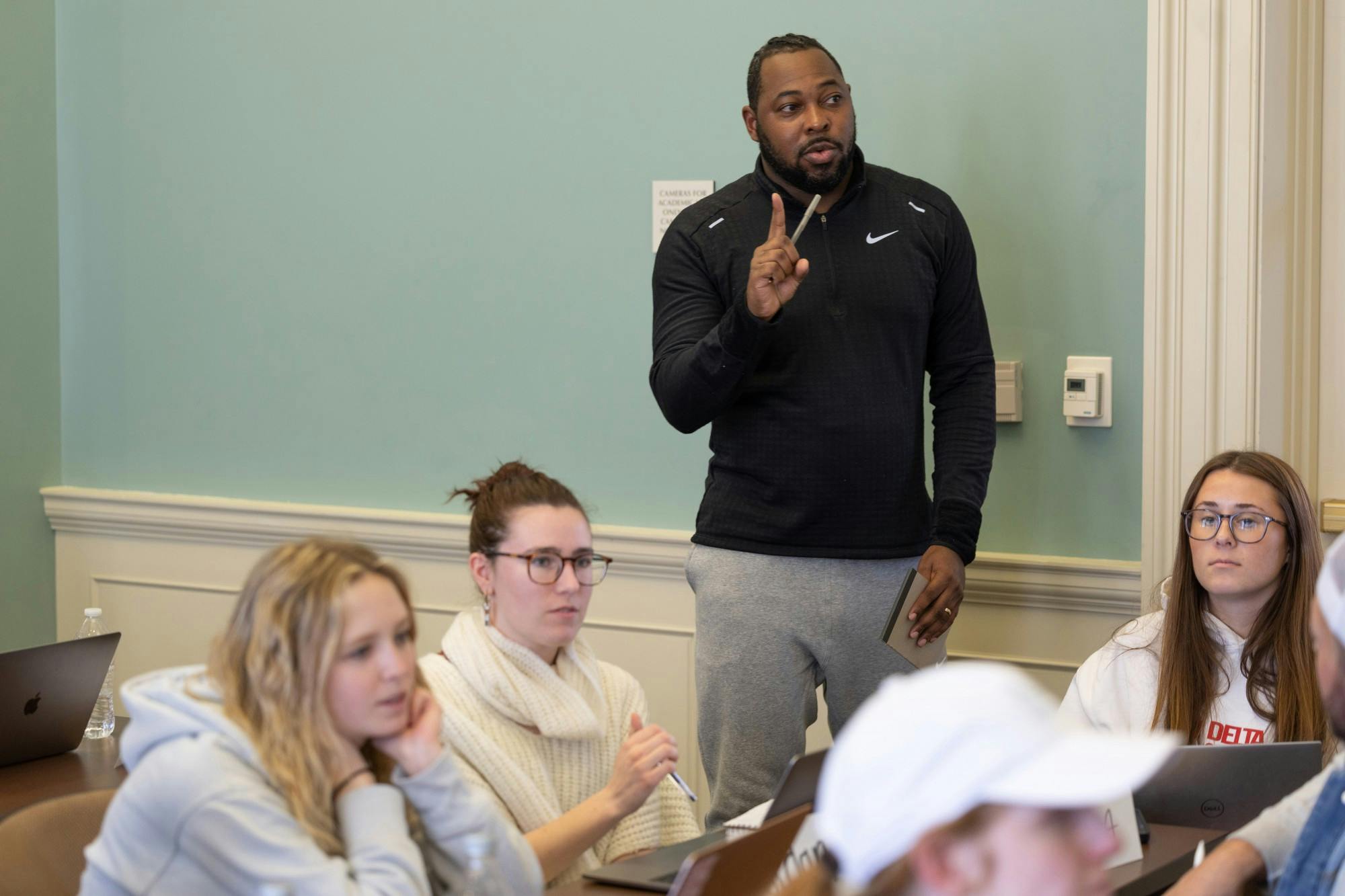 Darryl Rice is an assistant professor of management and one of the professors who received tenure this year.