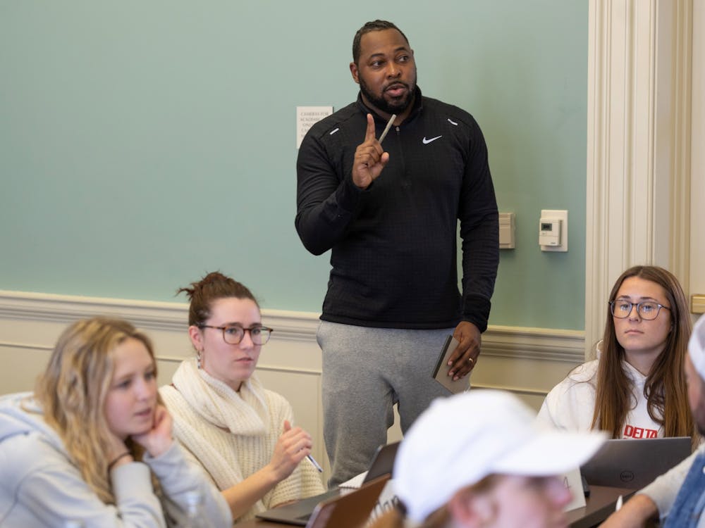 Darryl Rice is an assistant professor of management and one of the professors who received tenure this year.