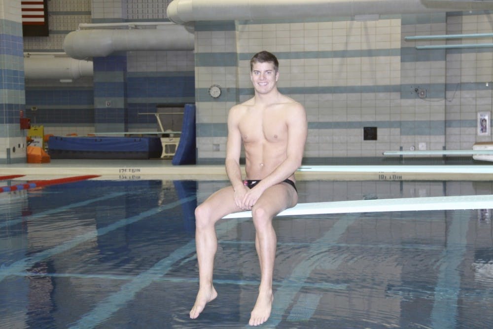 Sophomore Cameron Horner was the a Miami diver to compete in the NCAA Championships in 35 years.