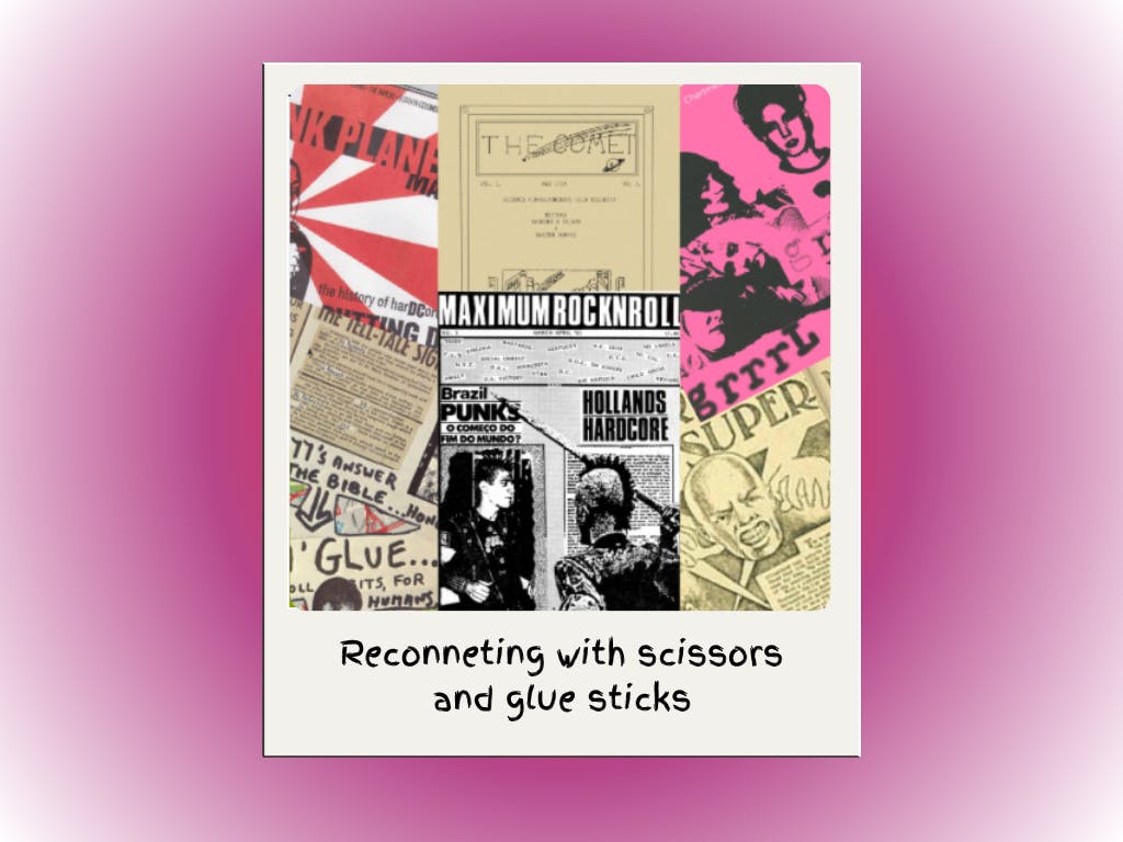 Zines have evolved significantly over the years.