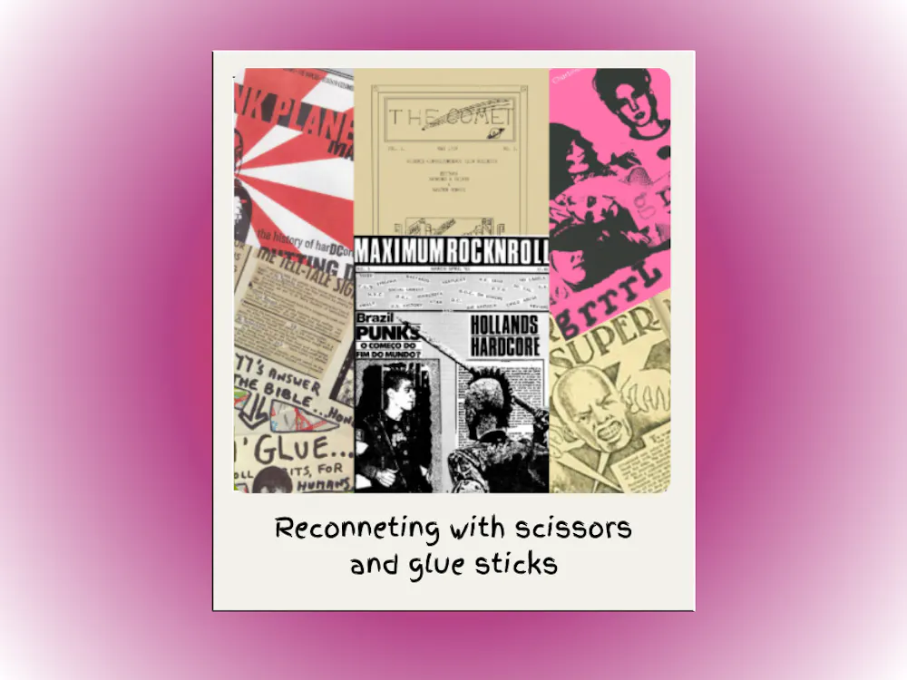 Zines have evolved significantly over the years.