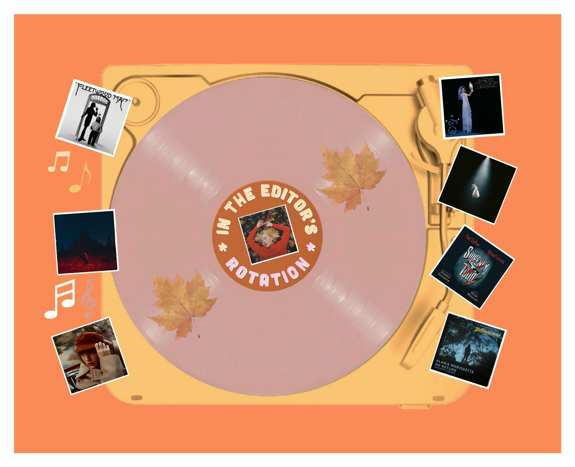 Culture Editor Stella Powers recommends songs to listen to for the fall season.