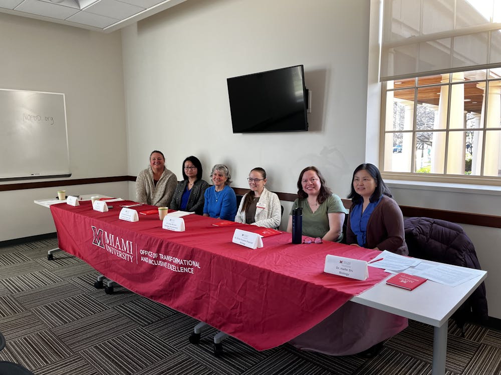 <p>Each panelist brought their unique perspective to the challenges women face in STEM fields.</p>