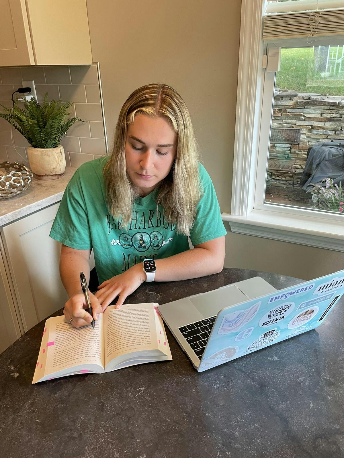 Caroline Funk has published multiple short stories and hopes to become a literature professor.