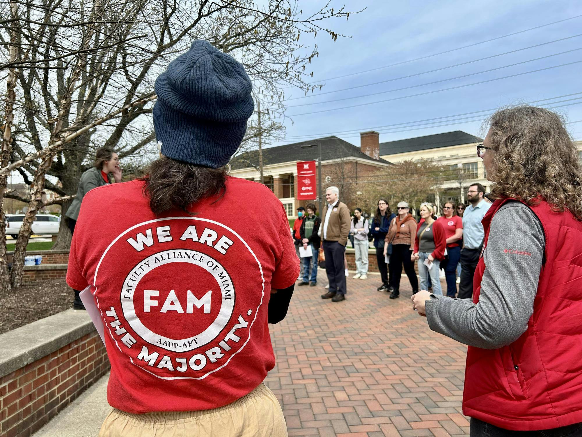 FAM and the Ohio Student Association collaborated on the rally.