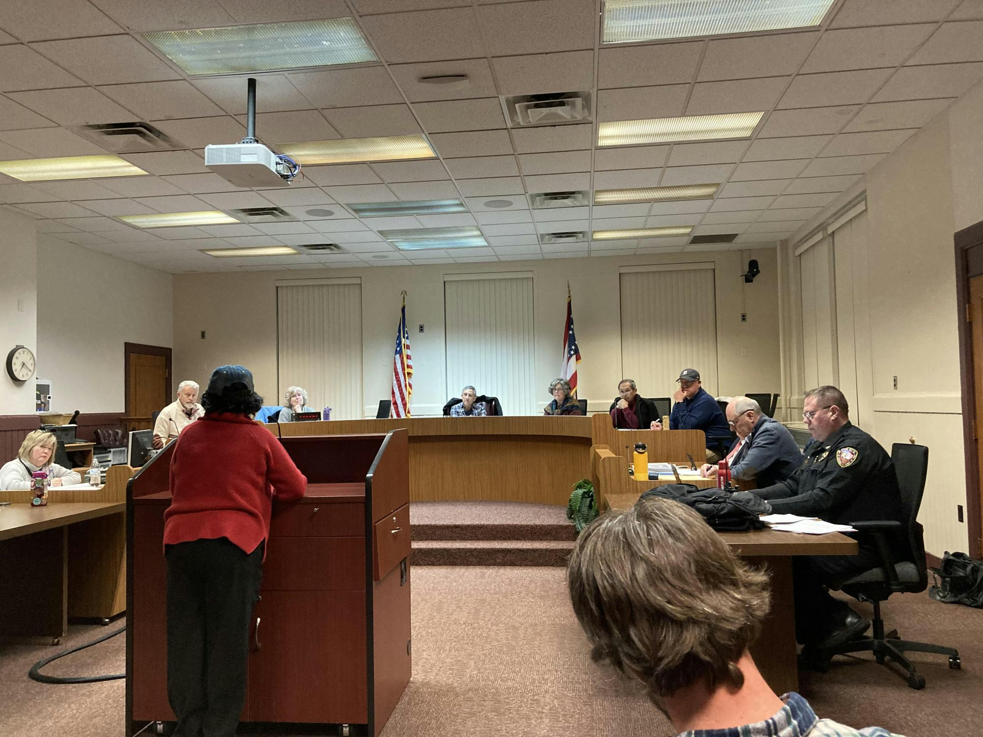 Fran Jackson voiced the concerns of the Oxford NAACP during the PCRRC meeting.