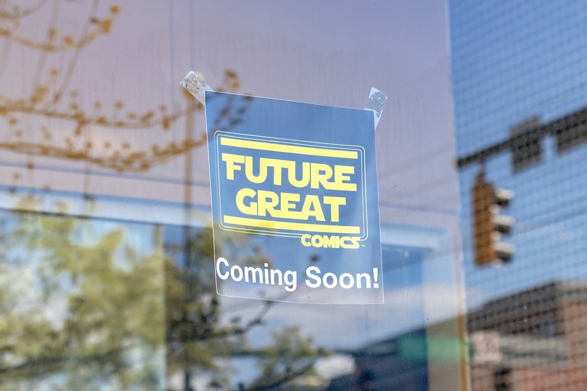 Future Great comics will opening a new store in Oxford's Uptown business district on May 1. 