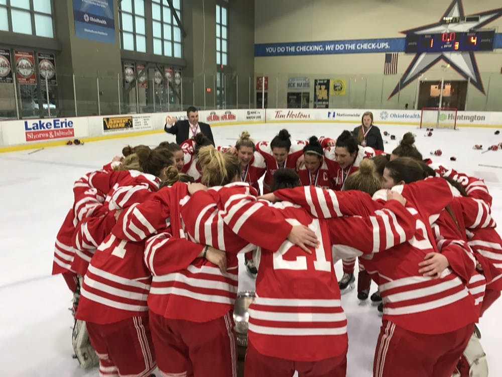 Photo courtesy of Miami Women's Hockey