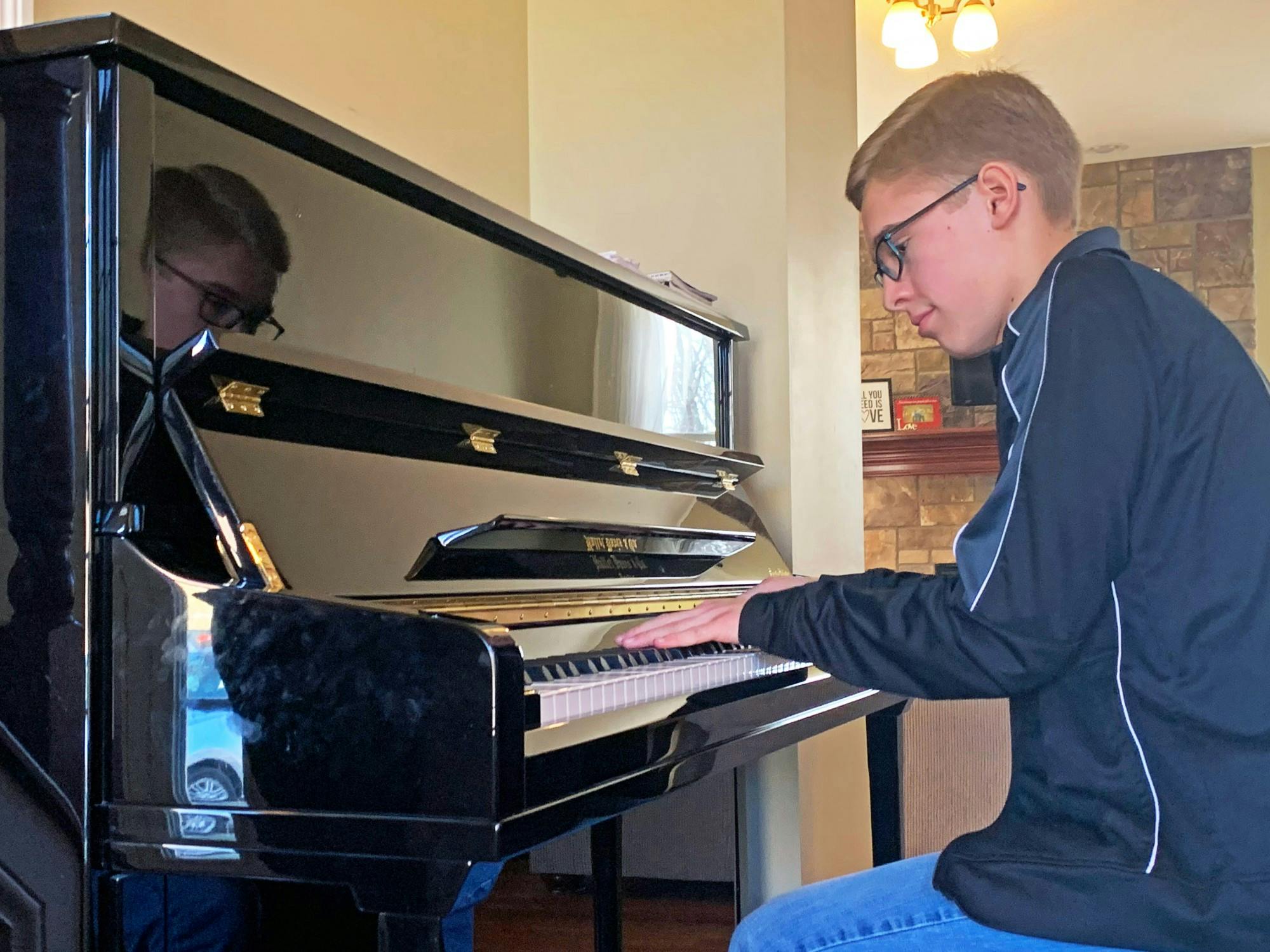 While Robert isn&#x27;t competitive, he isn&#x27;t shy either. He&#x27;s happy to share his music with whoever will listen.