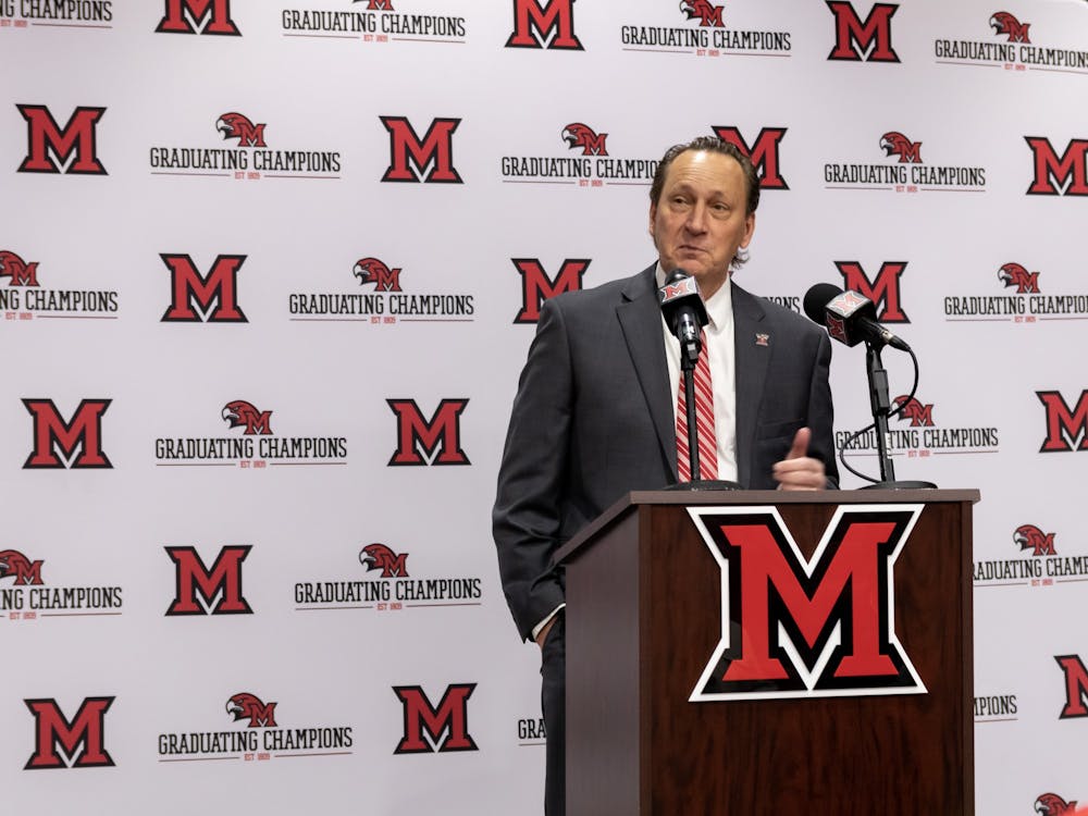 <p><em> </em>Miami University Director of Athletics David Sayler will begin his three-year term as a member of the College Football Playoff Selection Committee later this spring.</p>
