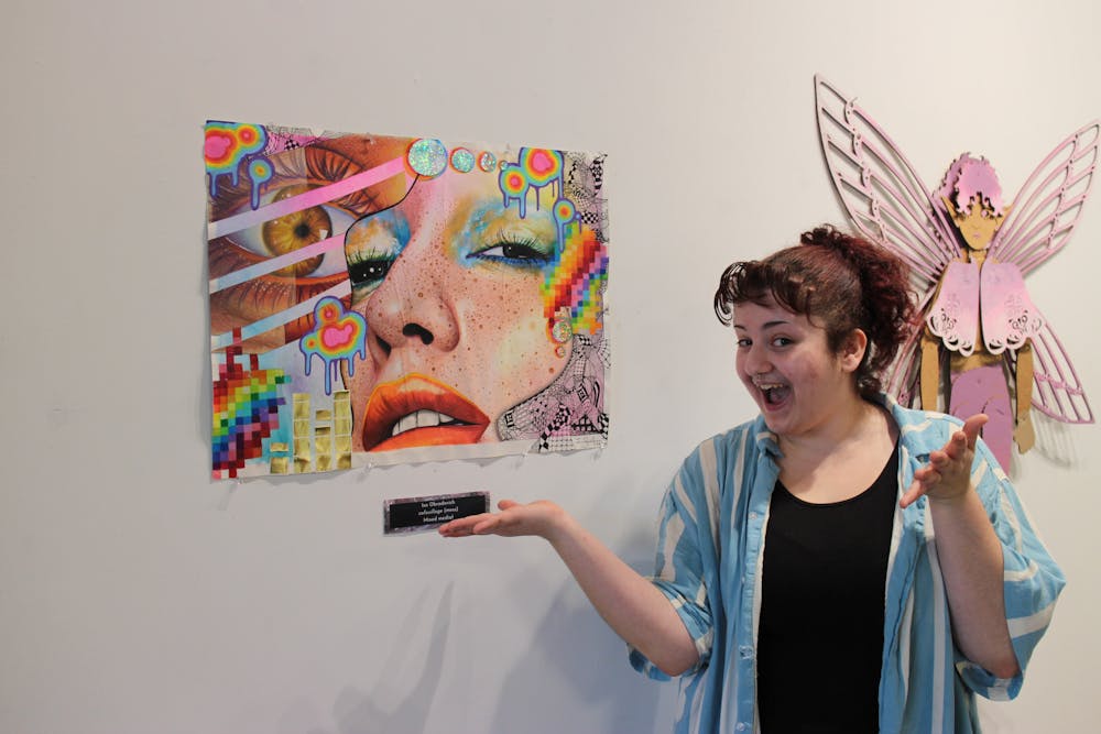 <p>Isa Obradovich, a sophomore art education major, centers her social media and day-to-day life around community.﻿</p>