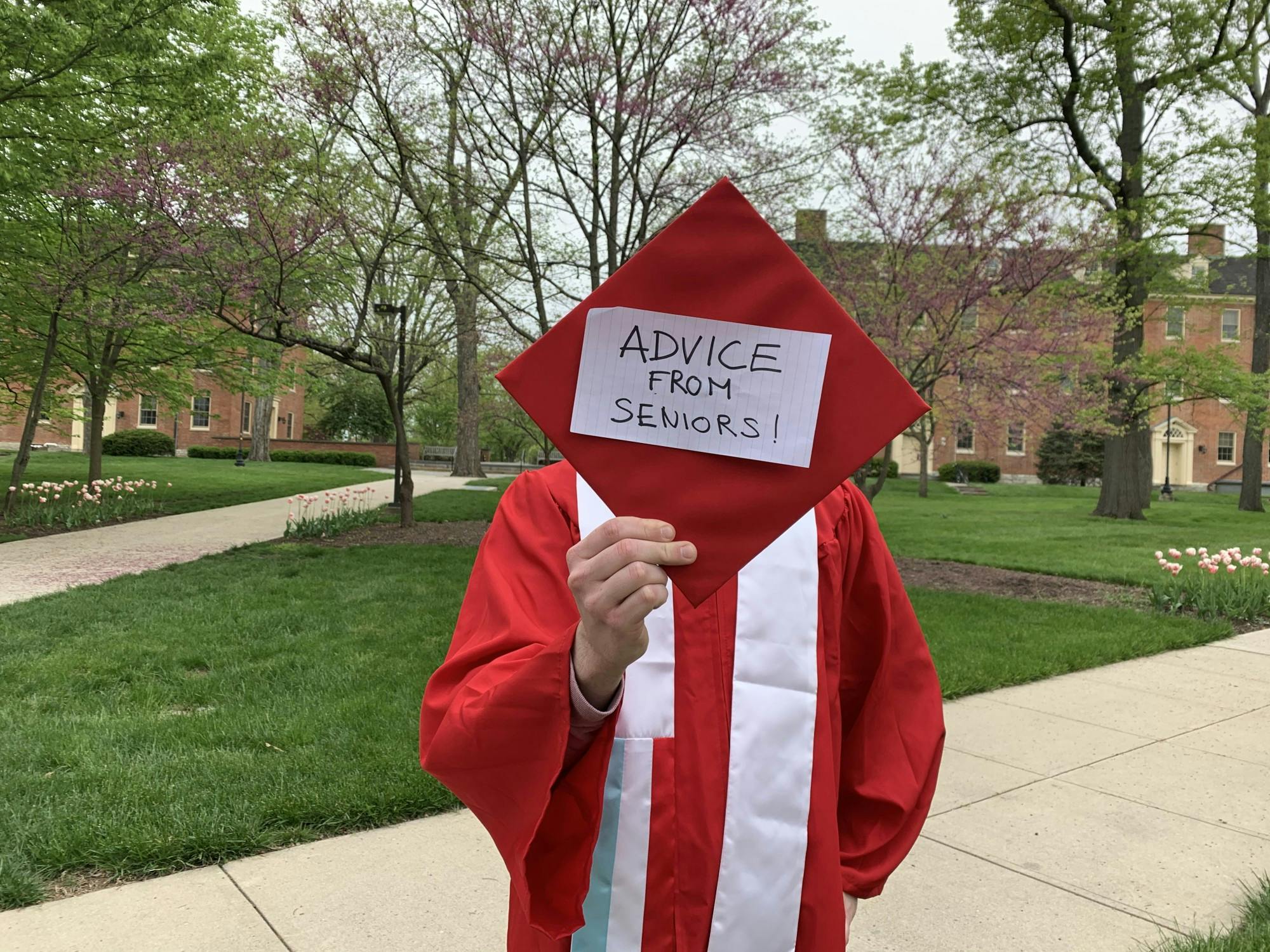 Seniors pay it forward and encourage first-years to learn from their mistakes.