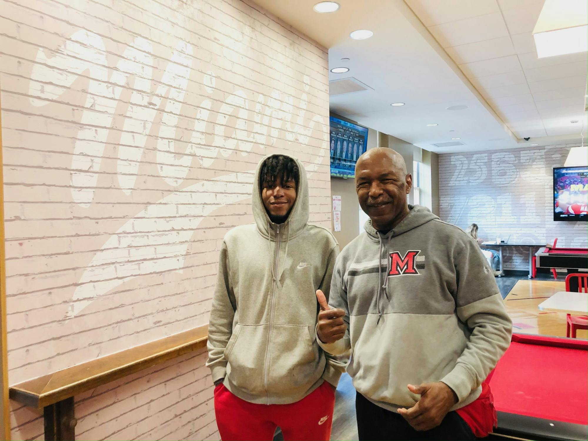 Terence Moore was the first Black sports editor for The Miami Student.﻿