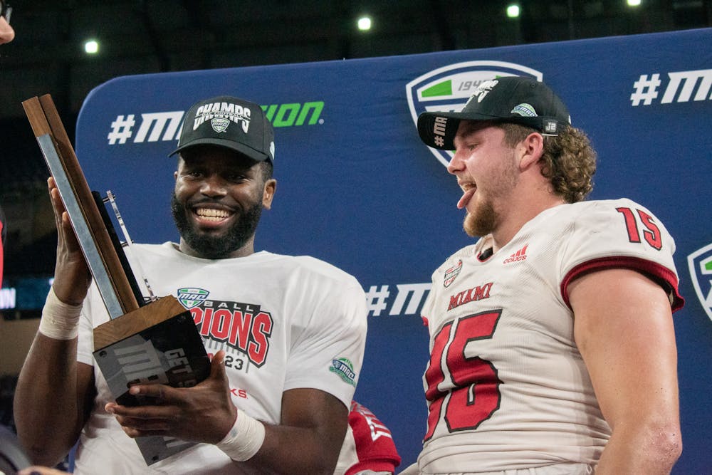 On Monday, quarterback Aveon Smith announ﻿ced his intention to transfer away from Miami. Hours later, it was announced that Linebacker Matt Salopek will return to the RedHawks in 2023. 