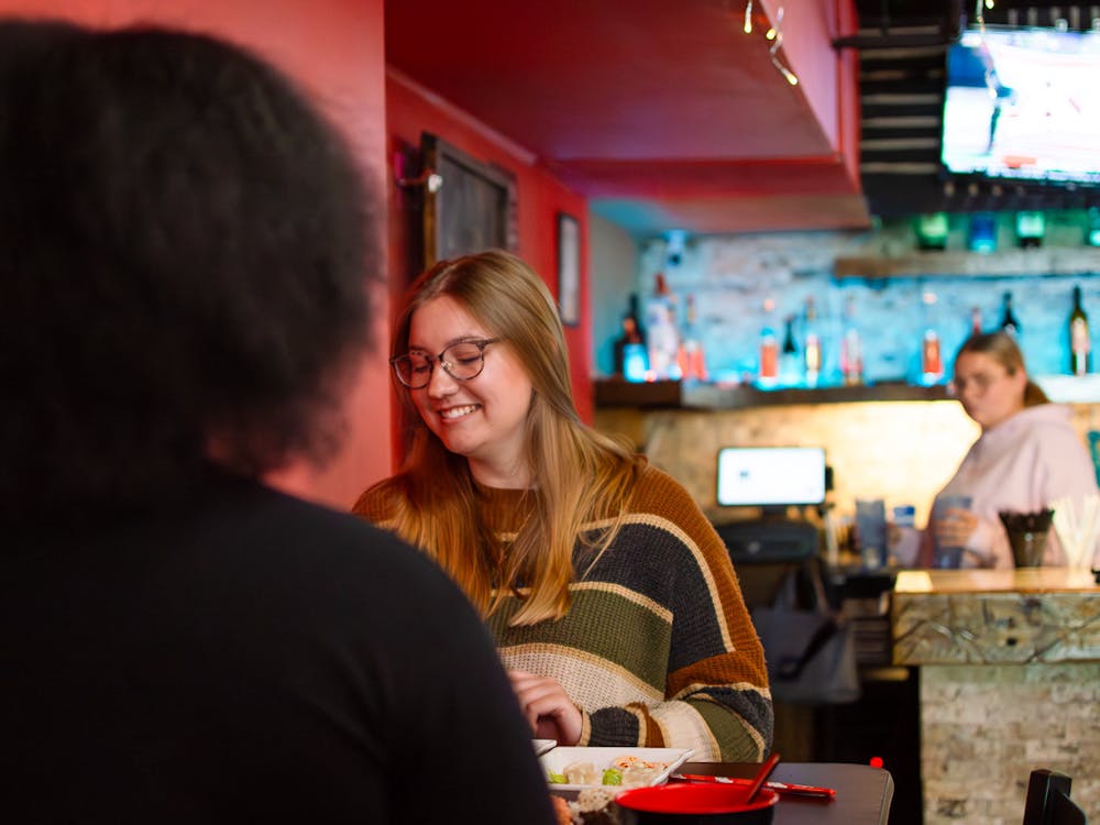Laura and Bronwynn had their first date at Oxford Sushi King.
