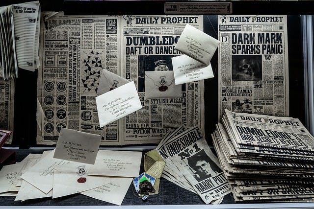 Magical components of the Harry Potter universe on display | Photo via Creative Commons
