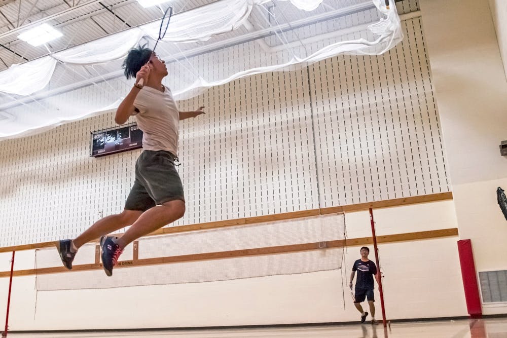 The badminton club has become a home away from home for international students.