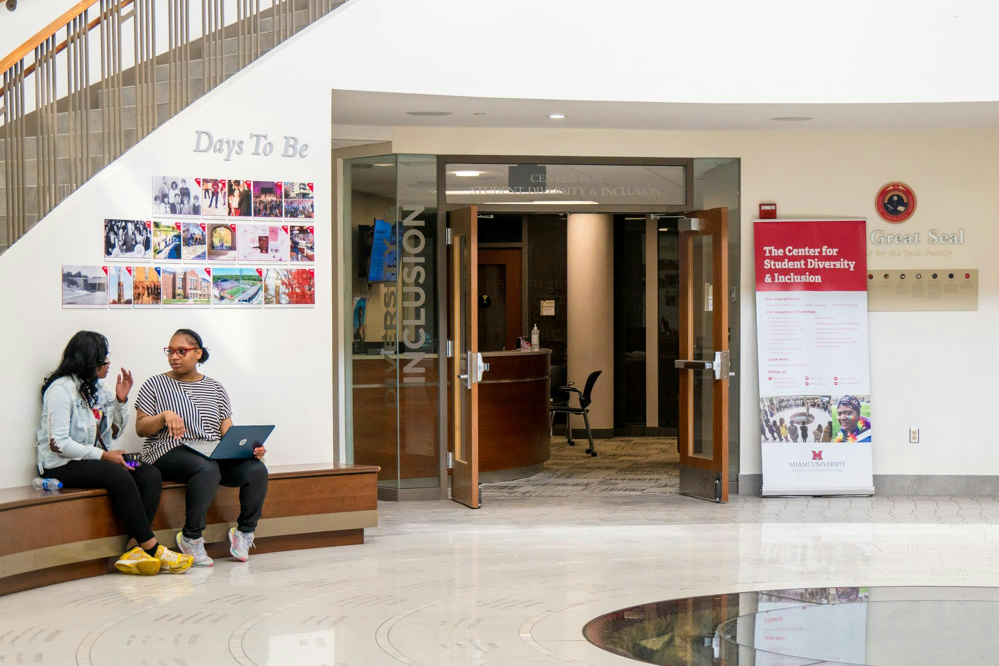 Many students at Miami University utilize the Center for Student Diversity and Inclusion for various things, such as programming, events and resources. 