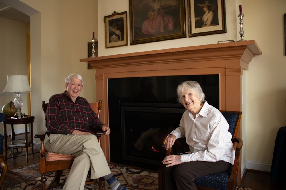 Jack and Sally Southard met more than 60 years ago at Miami University. This year, they're spending their 63rd Christmas together at The Knolls.
