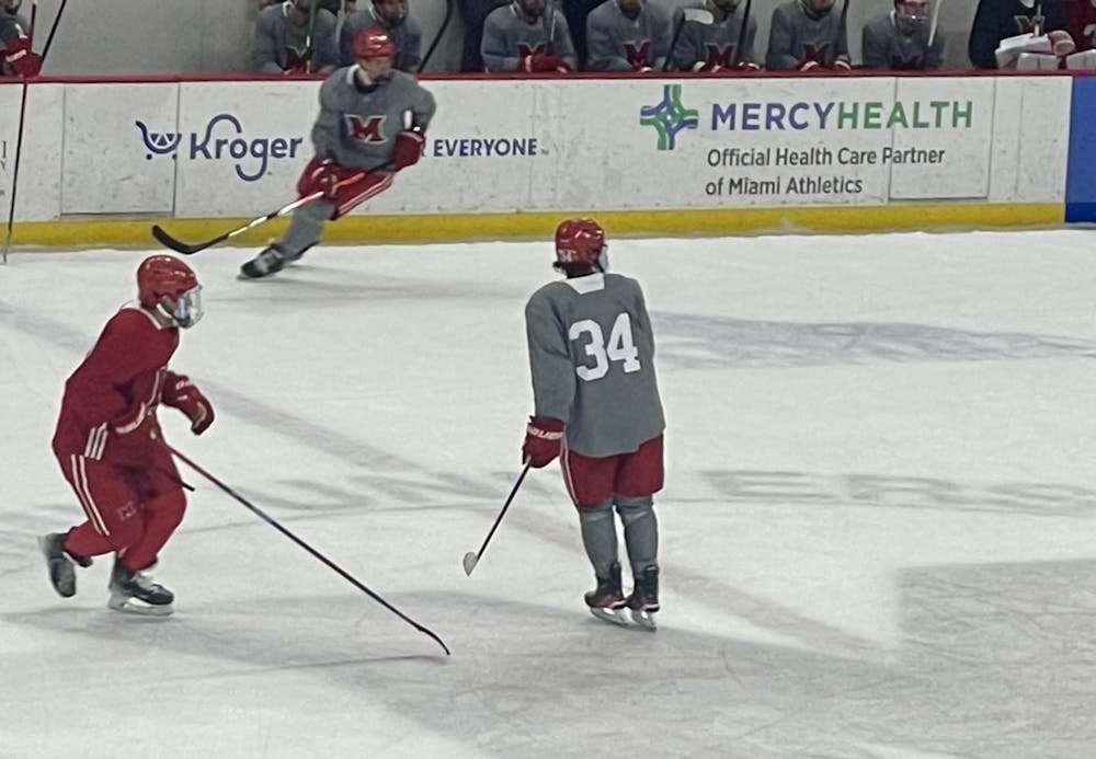 Christophe Fillion taking part in practice before weekend series at Ferris State