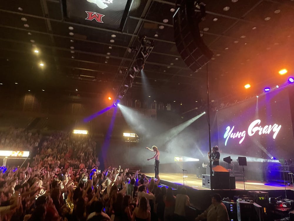 Yung Gravy had the crowd pumped during his show at Miami on Friday, May 5.