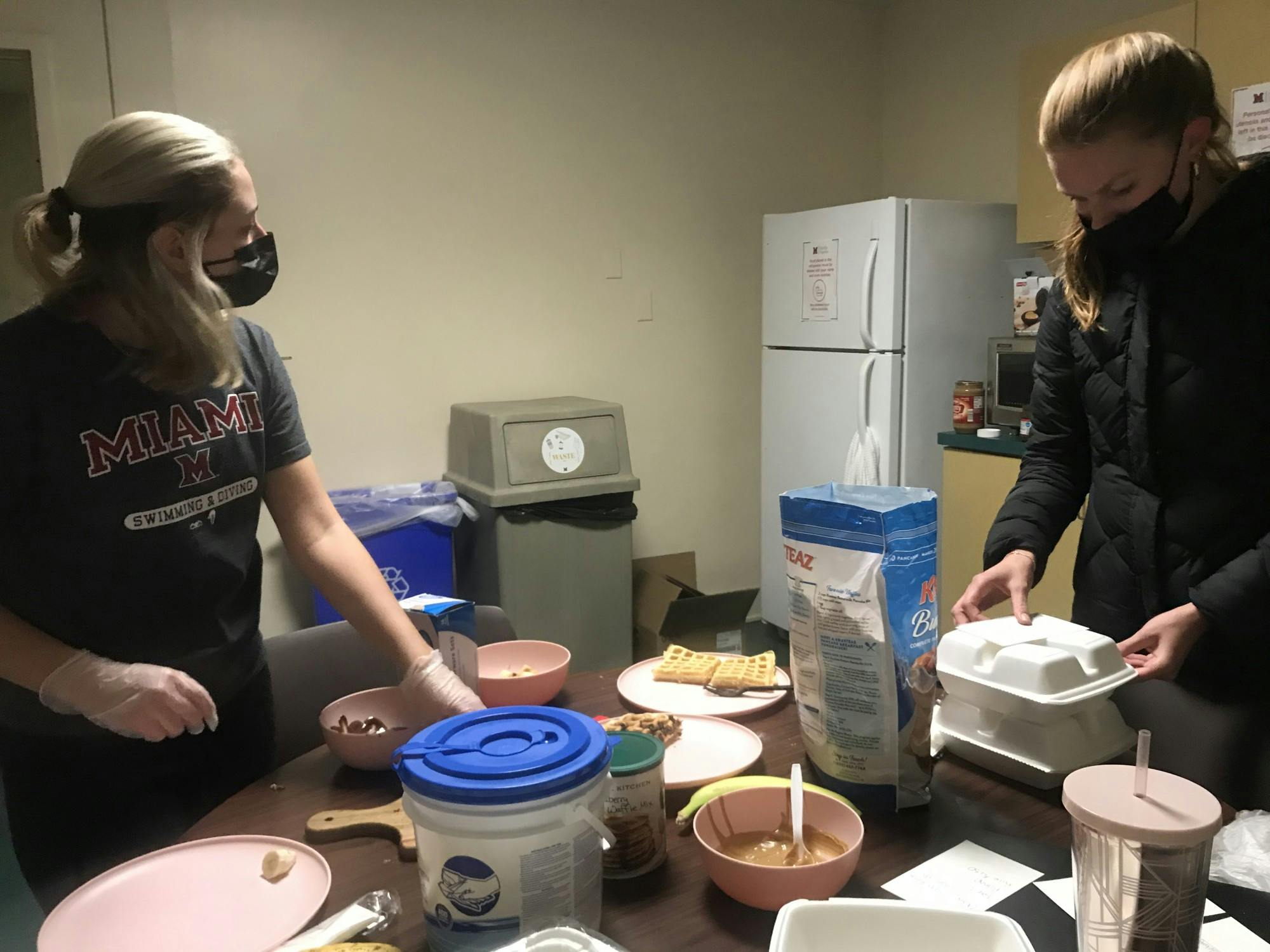 Two Ogden Hall residents began a Waffle Wednesday side hustle amidst the pandemic.