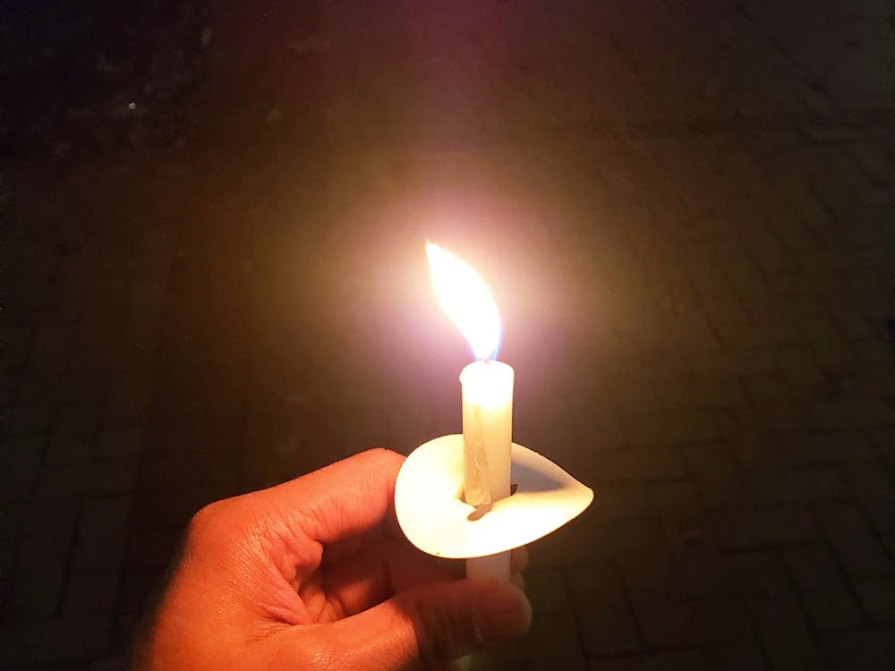 Spectrum and the Center for Student Diversity and Inclusion held a candlelight vigil to remember the lives of the at least 28 transgender people killed in 2019.