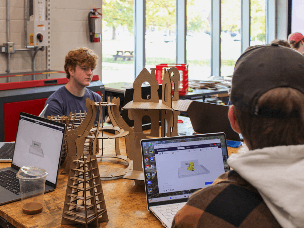 The Art Center in Phillips Hall allows students from all majors to work on unique projects without the cost burden.