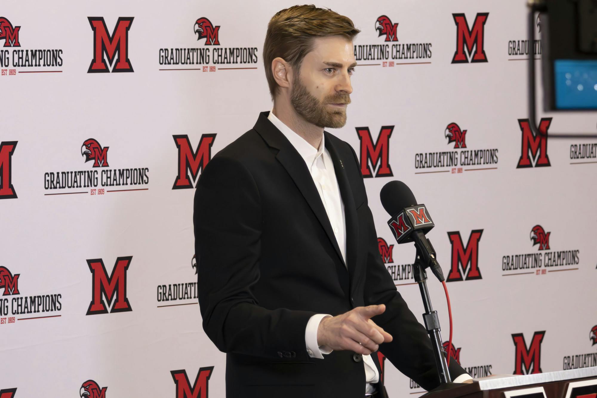 With Gwitt at the helm and his expertise in recruiting, the future of the volleyball program is secure.