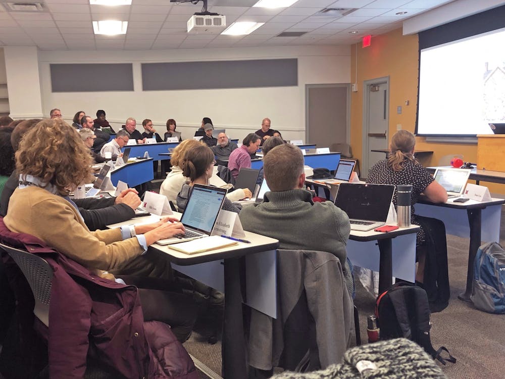 University senate voted to dissolve the Department of Classics and to separate kinesiology and SLAM.