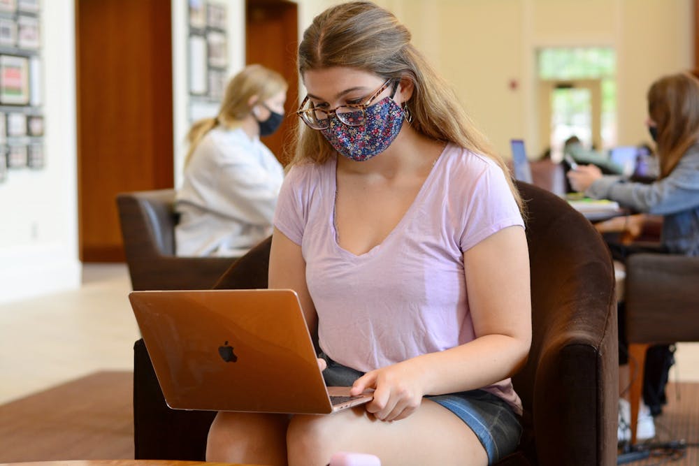 <p>As in-person classes and move-in quickly approached, first-year Adeline Hatfield felt overwhelmed about the number of changes this school year had in store. </p>