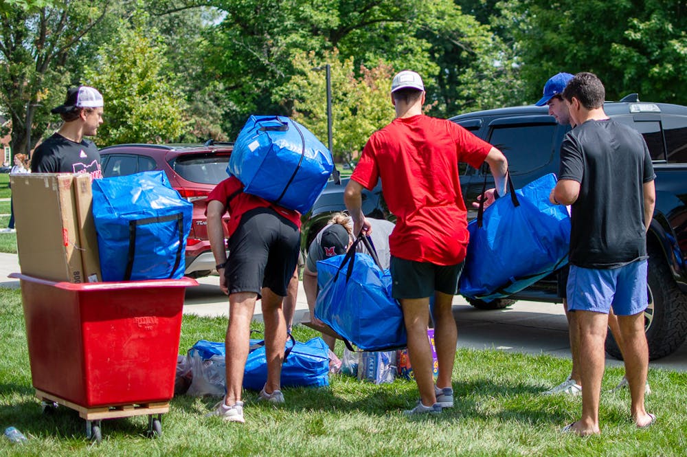 <p>First-year student Anna feels excited about her new life at Miami University, while her hallmates complain about their homesickness</p>