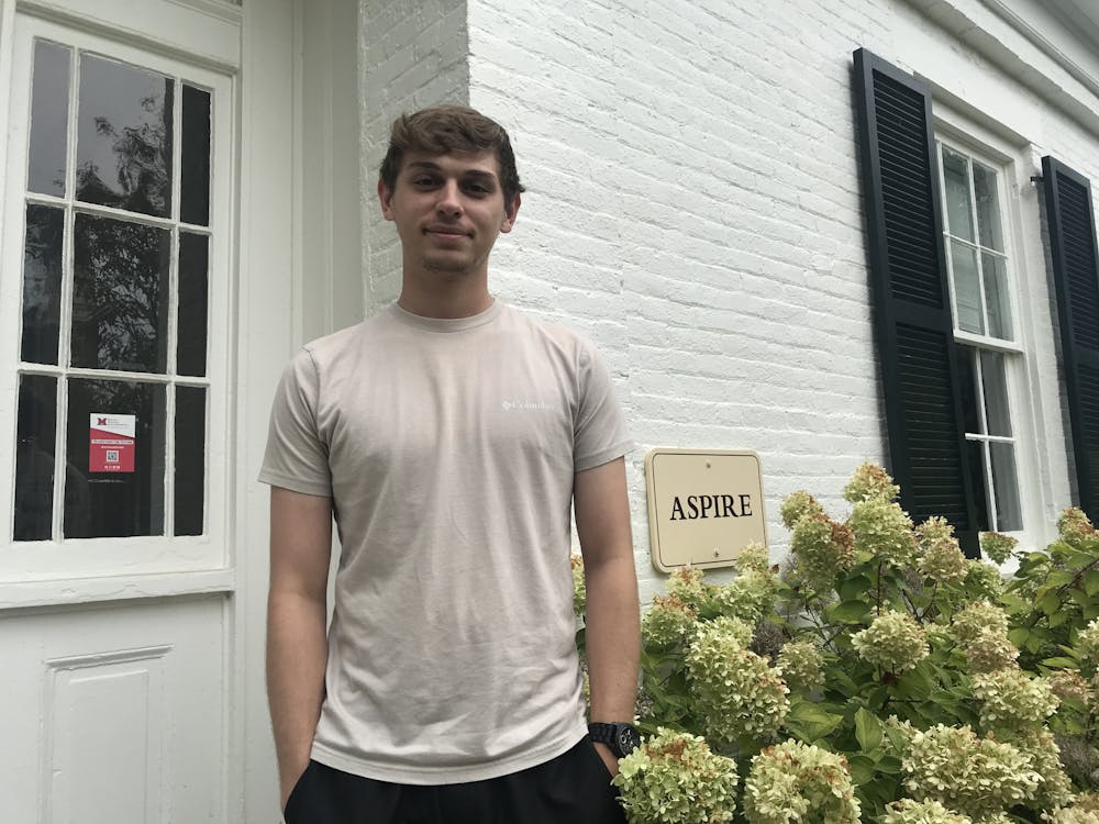 Spencer Mandzak’s involvement through the office of ASPIRE has allowed him many opportunities to meet notable figures within the university and local community.