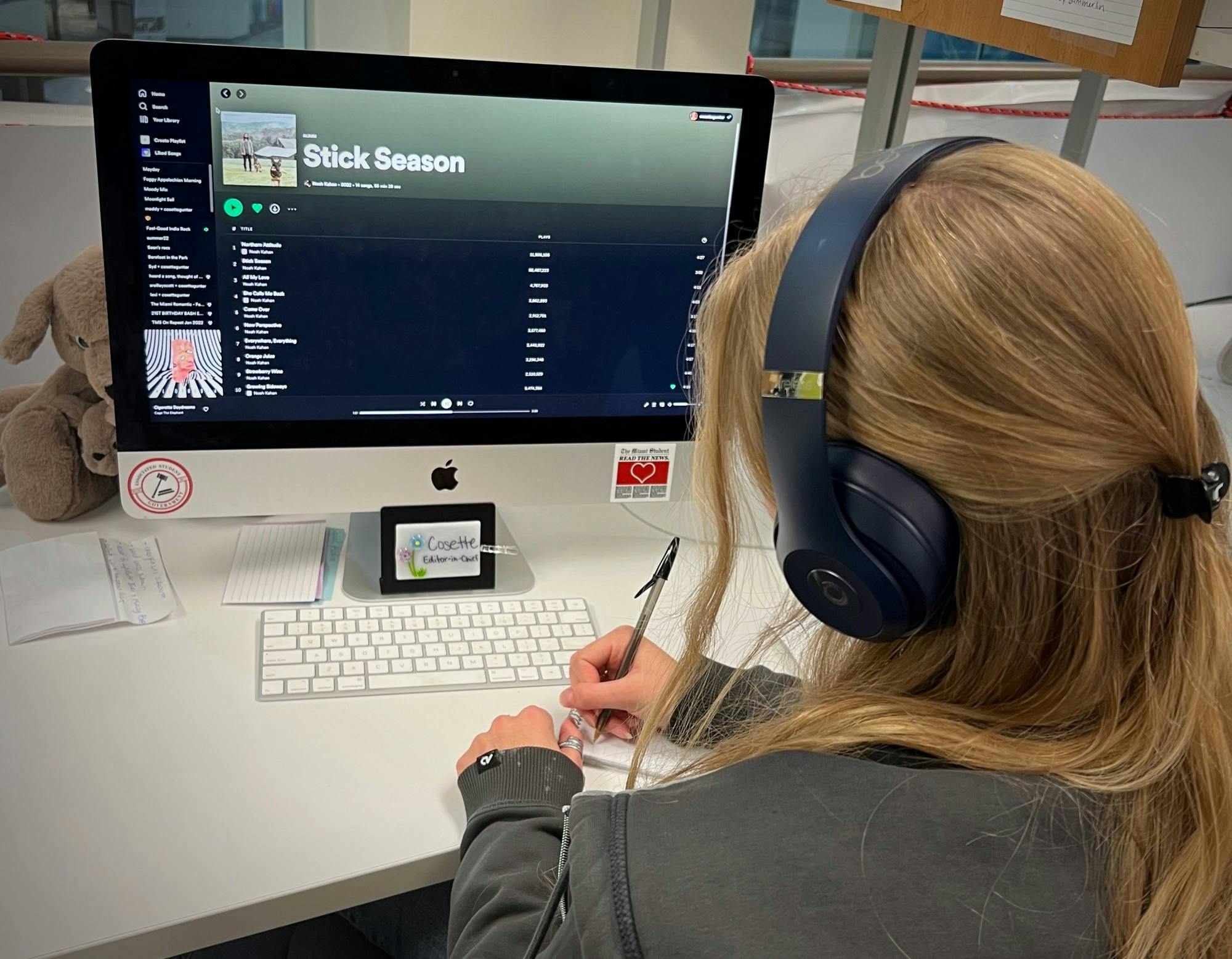 Noah Kahan's third studio album, "Stick Season," transports listeners to a small New England town on a crisp autumn day.