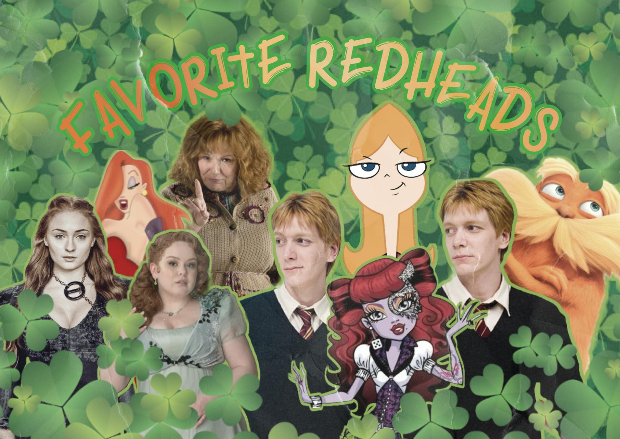 Culture writer Ayla Peden ranked her favorite fictional redheads for St. Patrick's Day and Green Beer Day.