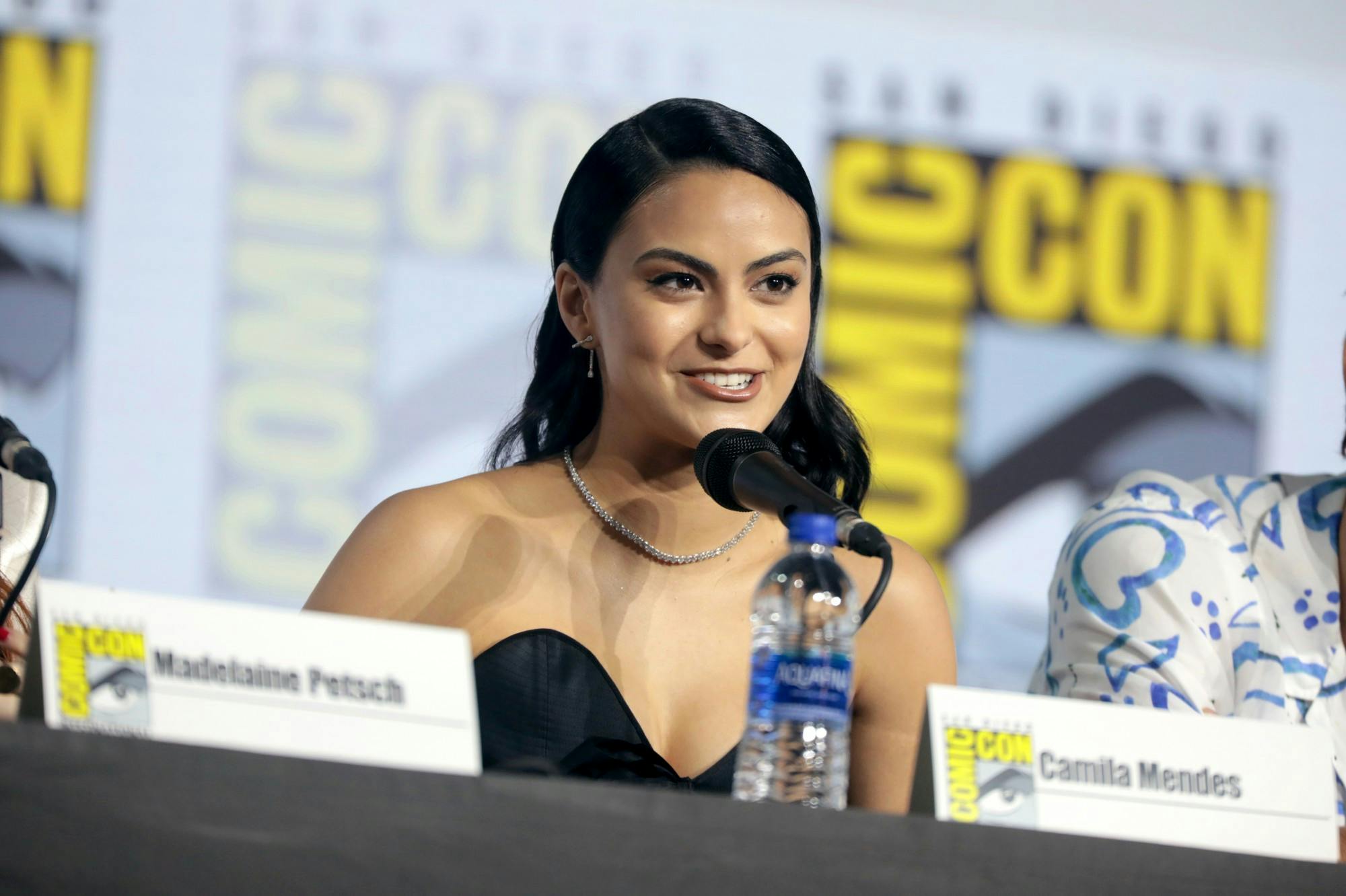 Camila Mendes, seen here in 2019, stars opposite Maya Hawke in Netflix's newest comedy, "Do Revenge."