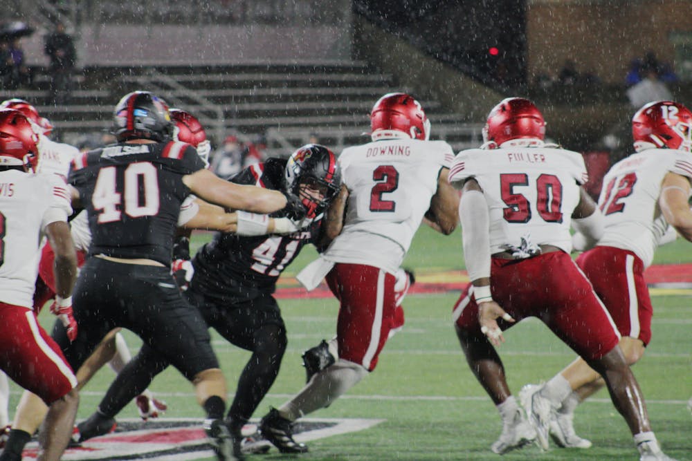 Despite not scoring a touchdown in the second half, the RedHawks stayed afloat with field goals and defensive stops to take a 27-21 victory against Ball State last week