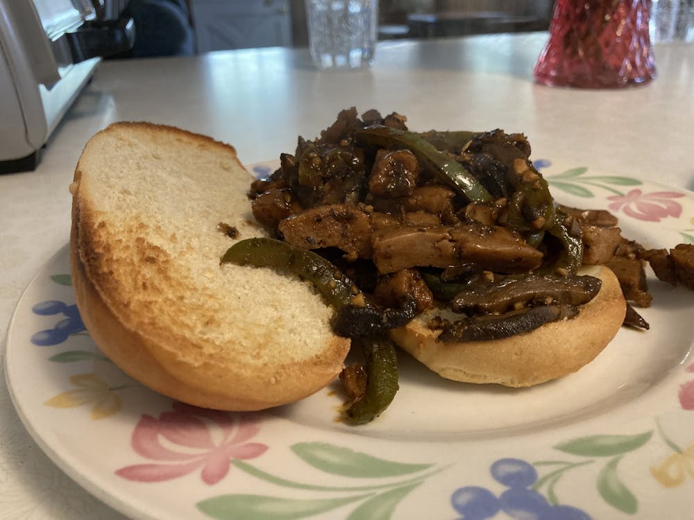 This week on &#x27;The Weekly Veg,&#x27; food editor Ames Radwan tackled vegetarian Philly cheesesteaks.