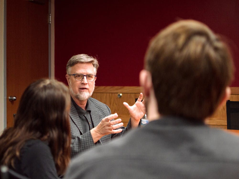 <p>Before Dan Povenmire spoke to Miami, reporters from The Miami Student sat down with him and discussed &quot;Phineas and Ferb,&quot; technology and other topics.﻿</p>