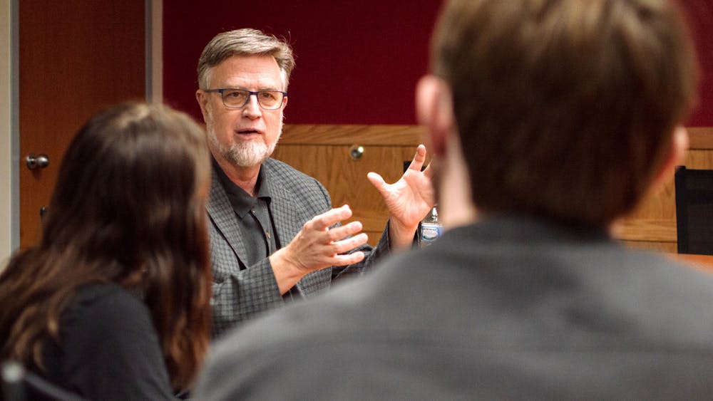 Before Dan Povenmire spoke to Miami, reporters from The Miami Student sat down with him and discussed &quot;Phineas and Ferb,&quot; technology and other topics.﻿